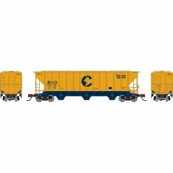 Athearn N PS 4427 Covered Hopper, B&O #602901 for Freight Cars