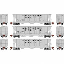 Athearn N PS 4427 Covered Hopper, NP (3) for Freight Cars