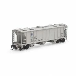 Athearn N PS-2 2893 3-Bay Covered Hopper, SF #300768 for Freight Cars