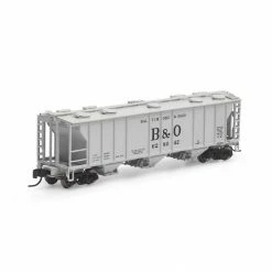Athearn N PS-2 2893 3-Bay Covered Hopper, B&O #628042 for Freight Cars