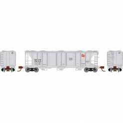 Athearn N PS-2 2893 3-Bay Covered Hopper, MILW #98022 for Freight Cars