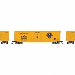 Athearn N 50' PS-1 Plug Door Smooth Side Box, D&H #28127 for Freight Cars