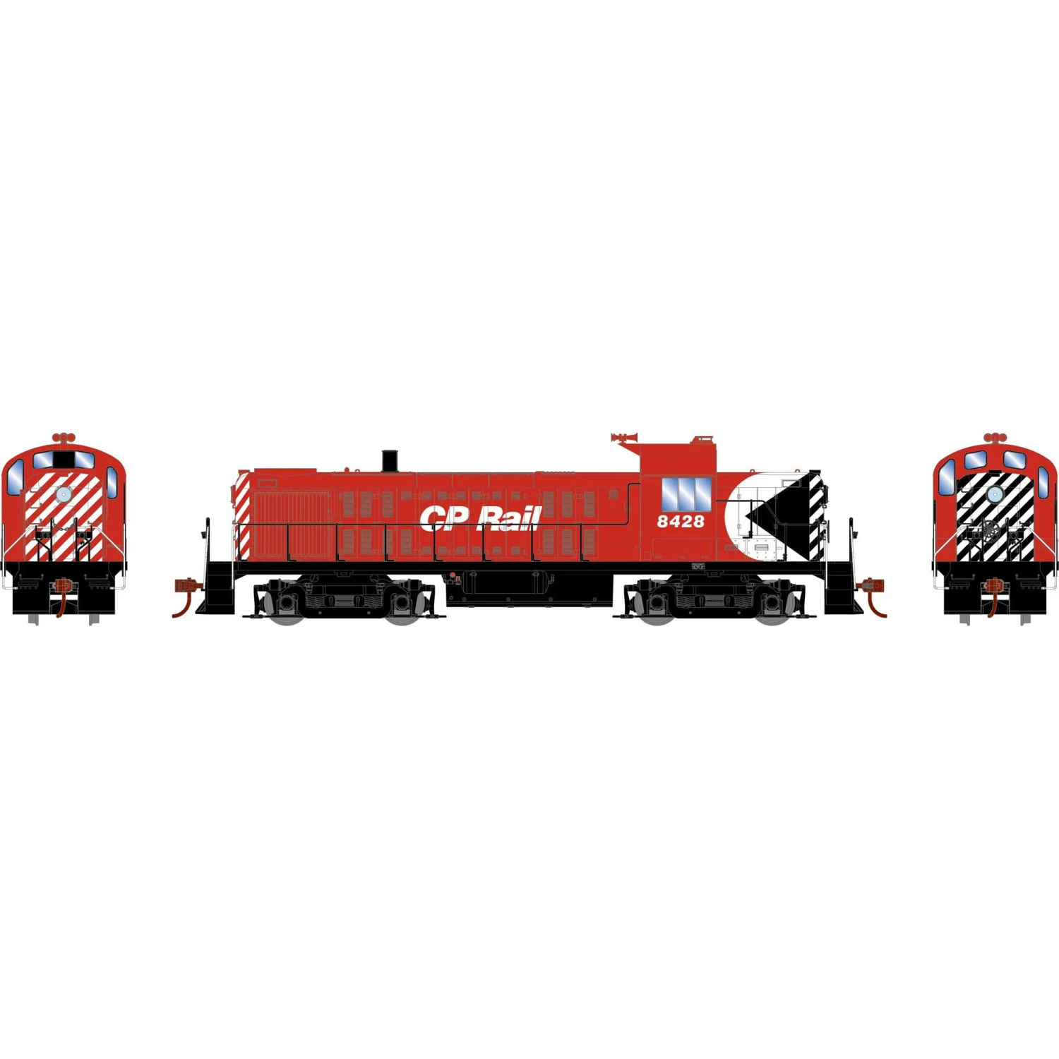 Athearn HO RTR RS-3, CPR #8428 for Locomotives