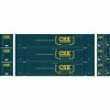 Athearn HO RTR 53' Jindo Container, CSX #1 (3) for Vehicles & Containers