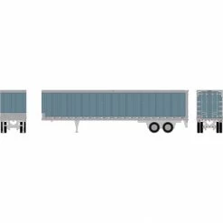 Athearn HO 45' Smooth Side Trailer, Metallic Blue for Vehicles & Containers