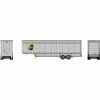 Athearn N 40' Drop Sill Parcel Trailer, UPS/Logo #708745 for Vehicles & Containers