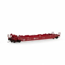 Athearn N 48' Husky Stack Well, NWCX #984 for Freight Cars