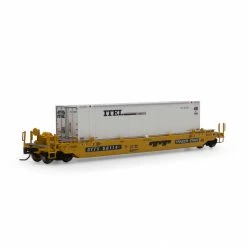 Athearn N 48' Husky Stack Well,DTTX/48' ITEL #56114-480229 for Freight Cars