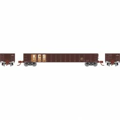 Athearn N 52' Mill Gondola, KCS #800236 for Freight Cars