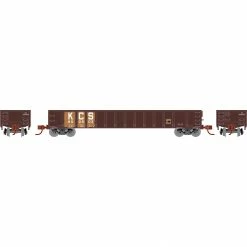 Athearn N 52' Mill Gondola, KCS #800503 for Freight Cars