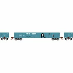 Athearn N 52' Mill Gondola, RI #680132 for Freight Cars