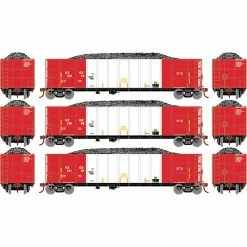 Athearn N Thrall High Side Gondola/Load,Herzog/White #1(3) for Freight Cars