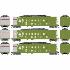 Athearn N Thrall High Side Gondola with Load, WEPX #1 (3) for Freight Cars