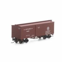 Athearn N 36' Old Time Wood Box, NYO&W #5005 for Freight Cars