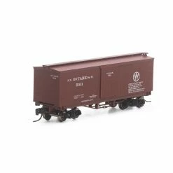 Athearn N 36' Old Time Wood Box, NYO&W #5011 for Freight Cars