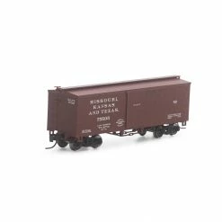 Athearn N 36' Old Time Wood Box, MKT #75595 for Freight Cars