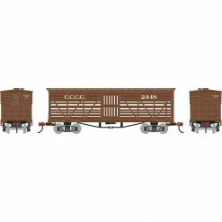 Athearn N 36' Old Time Stock Car, CCCC #2448 for Freight Cars