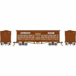 Athearn N 36' Old Time Stock Car, UP #61267 for Freight Cars