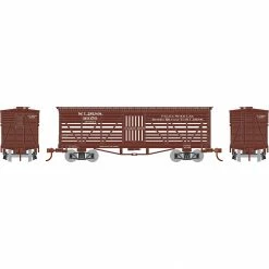 Athearn N 36' Old Time Stock Car, SLIM&S #16076 for Freight Cars