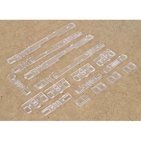 Athearn HO Window Set, Wide Vision Caboose (2) for Parts