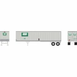 Athearn N 40' Fruehauf Trailer, PC/PCTZ #297396 for Vehicles & Containers