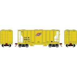 Athearn HO PS-2 2600 Covered Hopper, C&NW #95807 for Freight Cars