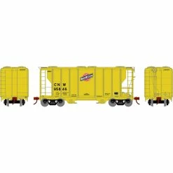 Athearn HO PS-2 2600 Covered Hopper, C&NW #95846 for Freight Cars