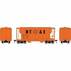 Athearn HO PS-2 2600 Covered Hopper, DT&I #11107 for Freight Cars