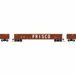 Athearn N 52' Mill Gondola, SLSF #65162 for Freight Cars