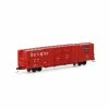 Athearn N 60' PS Auto Box, CB&Q #9801 for Freight Cars