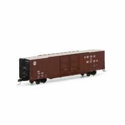 Athearn N 60' PS Auto Box, N&W #600429 for Freight Cars