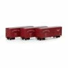 Athearn HO RTR 40' Modern Box, GM&O (3) for Freight Cars