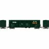 Athearn HO RTR 50' Evans DD Plug Box, USLX Tropicana #13074 for Freight Cars