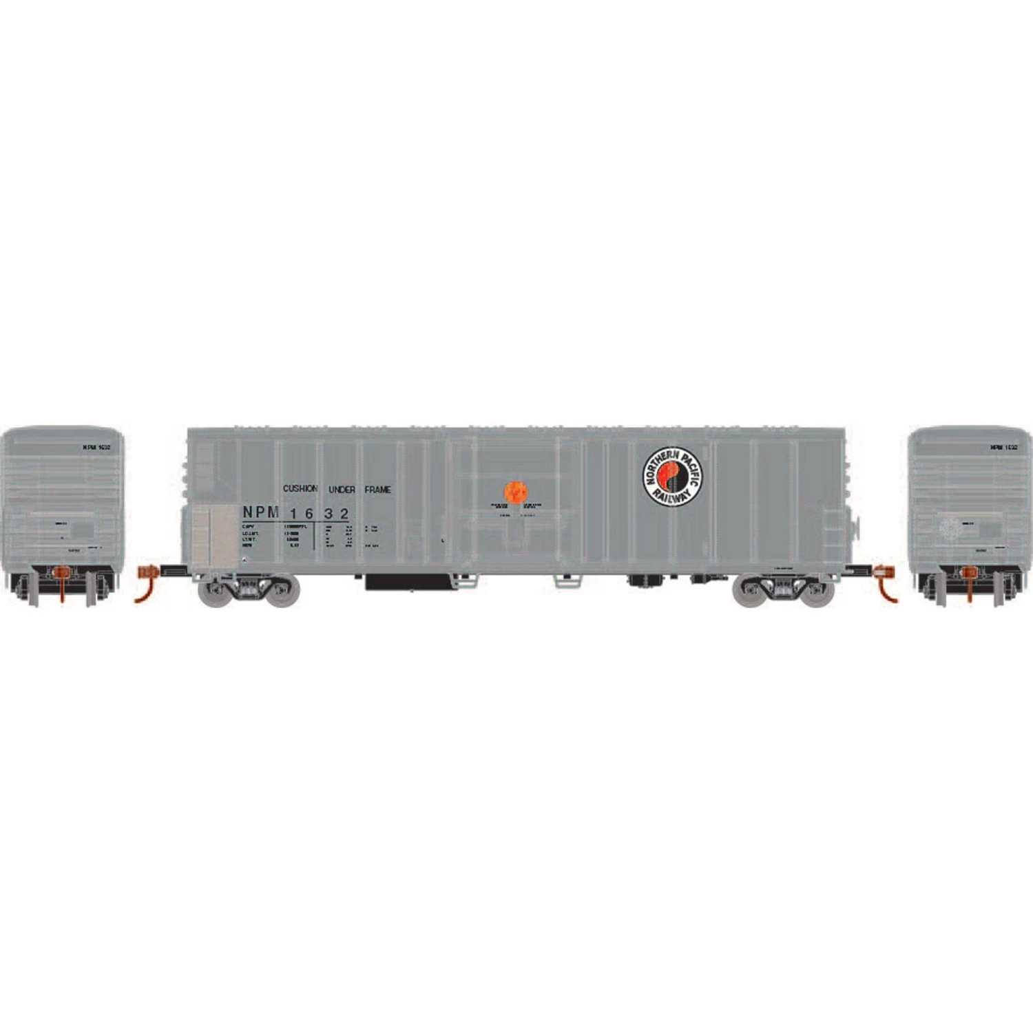 Athearn HO RTR 57' PCF Mechanical Reefer, NP #1632 for Freight Cars
