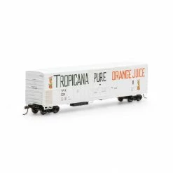Athearn HO RTR 57' PCF Mechanical Reefer, Tropicana #525 for Freight Cars
