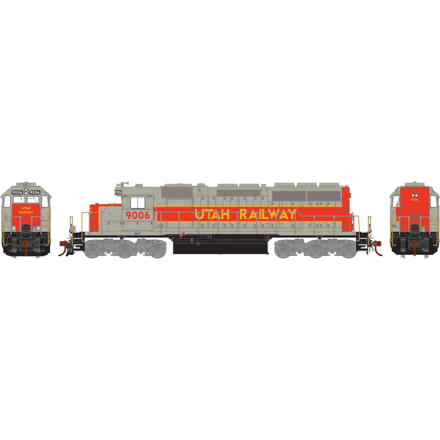 Athearn HO RTR SD40M-2, Utah Railway #9006 for Locomotives