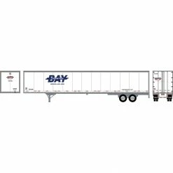 Athearn HO RTR 53' Wabash Plate Trailer, Bay Logistics #1 for Vehicles & Containers