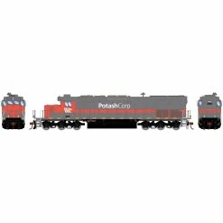 Athearn HO SD40T-2 Locomotive, Potash/WRIX #35022 for Locomotives