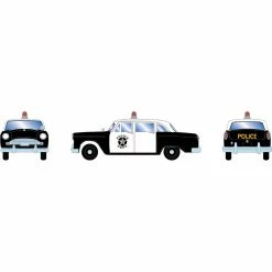 Athearn HO RTR 1950's Sedan, Police for Scenery & Accessories