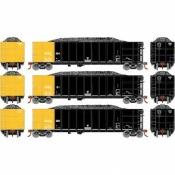 Athearn HO RTR Thrall High Side Gondola with Load, ZCCX #1(3) for Freight Cars