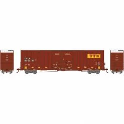Athearn HO RTR 60' Gunderson Box, TBOX/TTX/Patched #889298 for Freight Cars