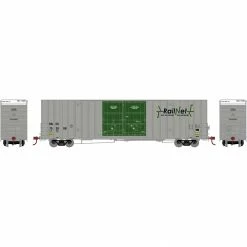Athearn HO RTR 60' Gunderson Box, RNEX #752008 for Freight Cars