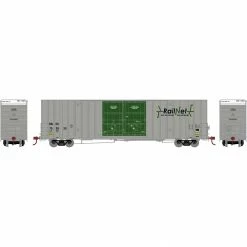 Athearn HO RTR 60' Gunderson Box, RNEX #752033 for Freight Cars