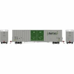 Athearn HO RTR 60' Gunderson Box, RNEX #752081 for Freight Cars