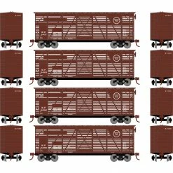 Athearn HO 40' Stock Car, MP #1 (4) for Freight Cars