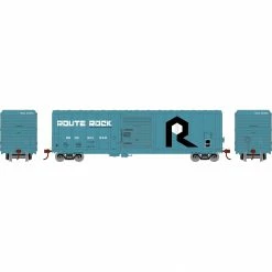 Athearn HO RTR 50' PS 5344 Box, ROCK #301859 for Freight Cars