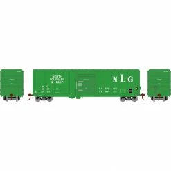 Athearn HO RTR 50' PS 5344 Box, NLG #5536 for Freight Cars