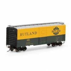 Athearn HO RTR 40' Superior Door Box, Rutland #151 for Freight Cars