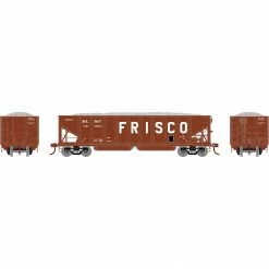 Athearn HO 40' Ribbed 3-Bay Ballast Hopper, SLSF #97003 for Freight Cars