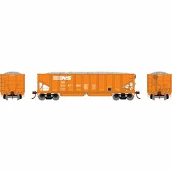 Athearn HO 40' Ribbed 3-Bay Ballast Hopper, NS #994677 for Freight Cars
